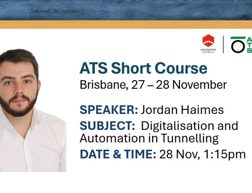 ATS Short Course speaker line up – Spotlight on: Jordan Haimes